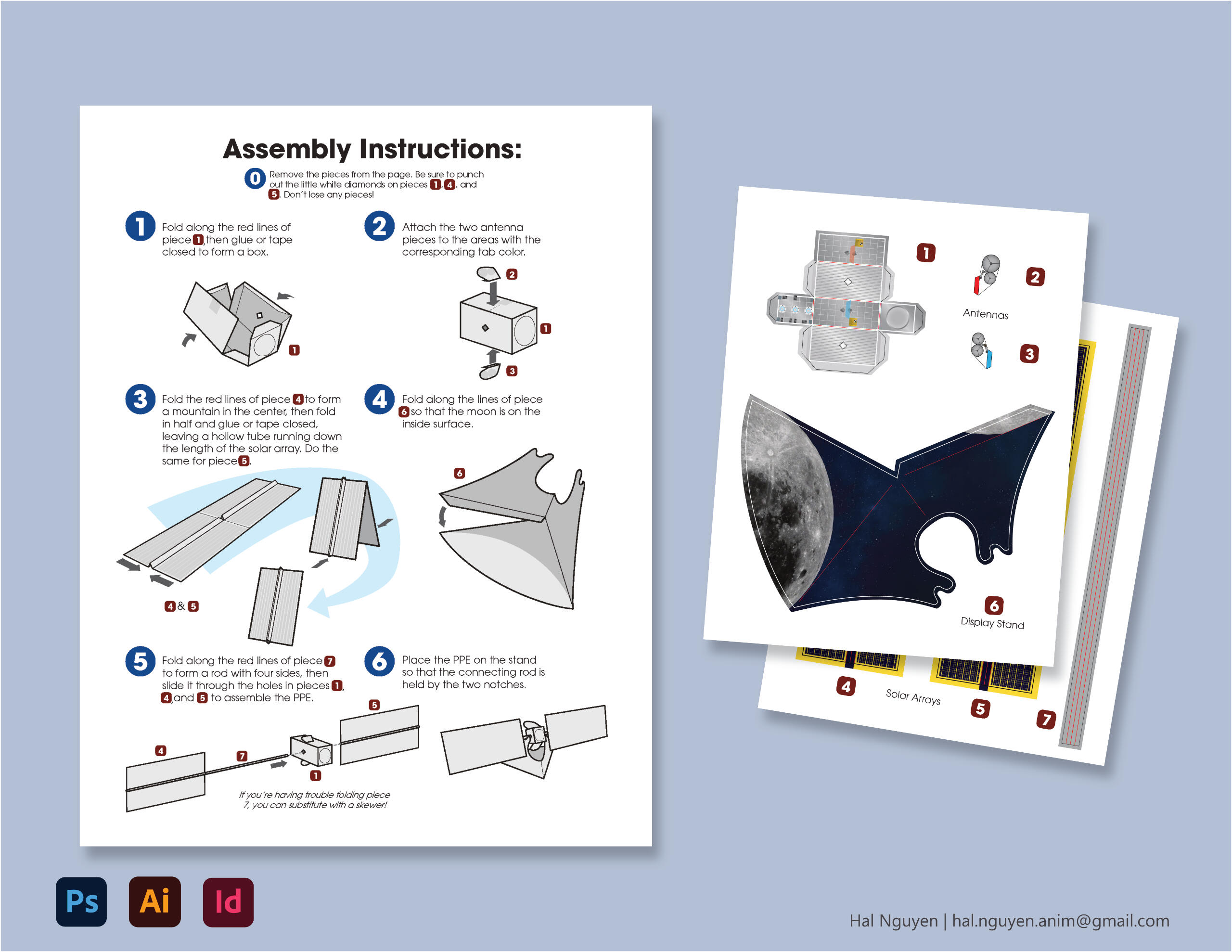 NASA PPE Paper Model 2