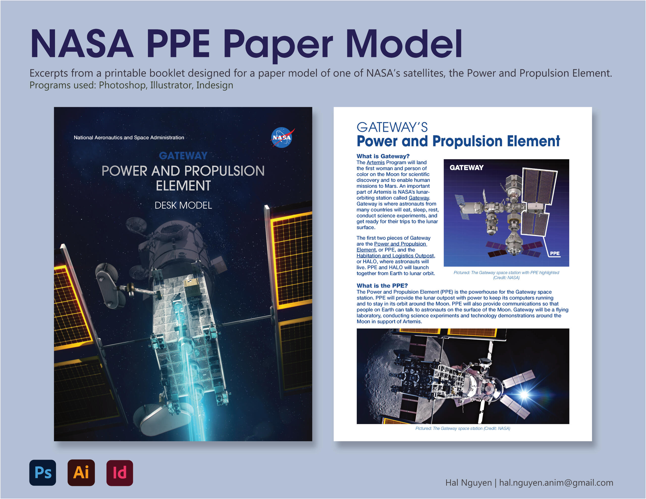 NASA PPE Paper Model 1